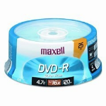 Maxell DVD-R 4.7 GB 25 pcs
