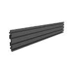 Multibrackets M Pro Series - Single Screen Rail 68cm Black