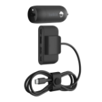 Belkin CCA004tt2MBK-B7 Notebook, Smartphone, Tablet Black Cigar lighter Fast charging Indoor