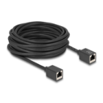 DeLOCK 90335 networking cable Black 10 m Cat6a S/FTP (S-STP)