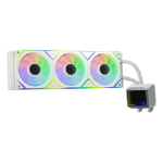 XPG LEVANTE II 360 Processor Alles-in-één vloeistofkoeler 12 cm Wit