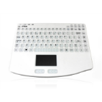 Accuratus AccuMed 540 RF keyboard RF Wireless + USB QWERTY UK International White