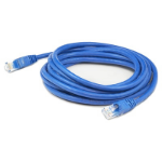 AddOn Networks ADD-13FCAT6-BE networking cable Blue 155.9" (3.96 m) Cat6 U/UTP (UTP)