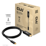 CLUB3D HDMI to USB Type-C 4K60Hz Active Cable M/M 1.8m/6 ft