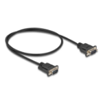 DeLOCK 87839 seriële kabel Zwart 0,5 m RS-232