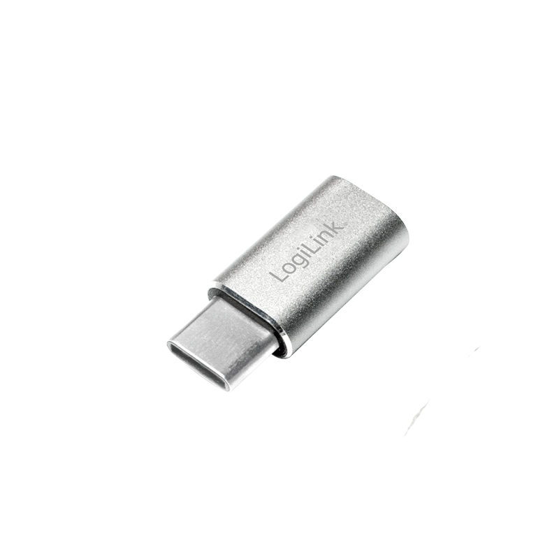 Photos - Cable (video, audio, USB) LogiLink USB3.1-C/Micro USB2.0 Silver AU0041 