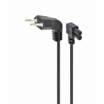 Gembird PC-184L electriciteitssnoer Zwart 1 m CEE7/16 C7 stekker