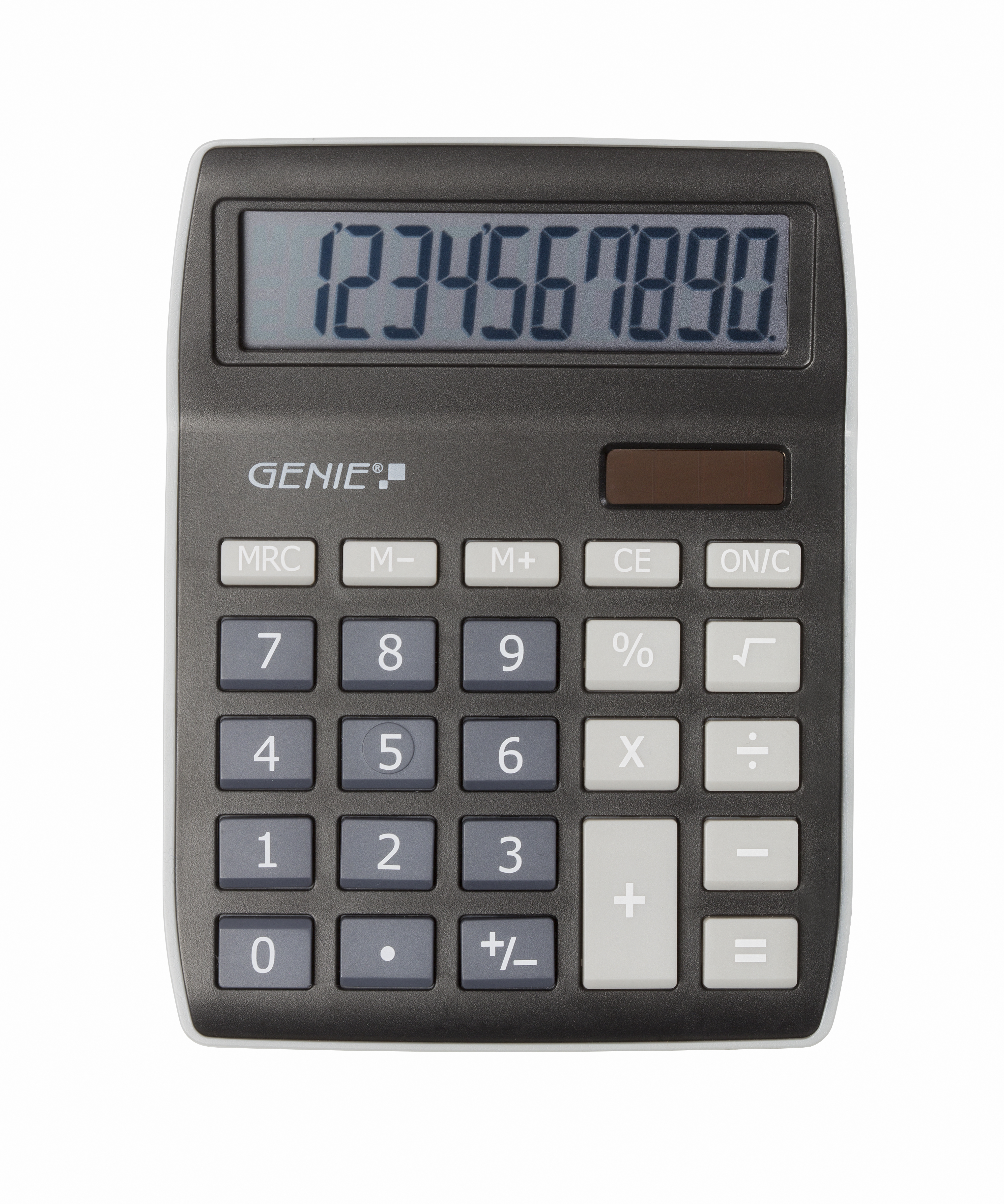 Image of Genie 840 BK calculator Desktop Display Black, Grey