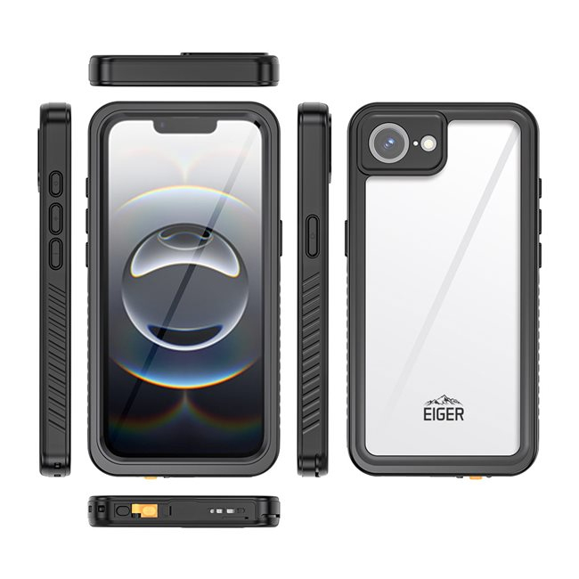 EIGER EGCA00773 mobile phone case 15.5 cm (6.1") Cover Black