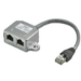 Microconnect MPK419 networking cable Silver 0.15 m Cat5e F/UTP (FTP)