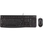 Logitech MK120 toetsenbord Inclusief muis USB QWERTY US International Zwart