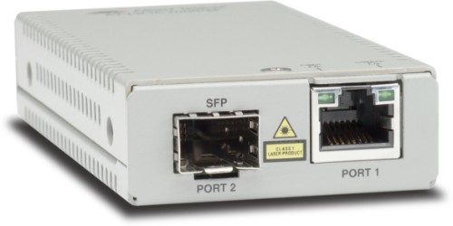 Allied Telesis AT-MMC2000/SP-960 network media converter 1000 Mbit/s 850 nm Multi-mode Silver