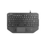 Getac GDKBU7 mobile device keyboard Black USB US English