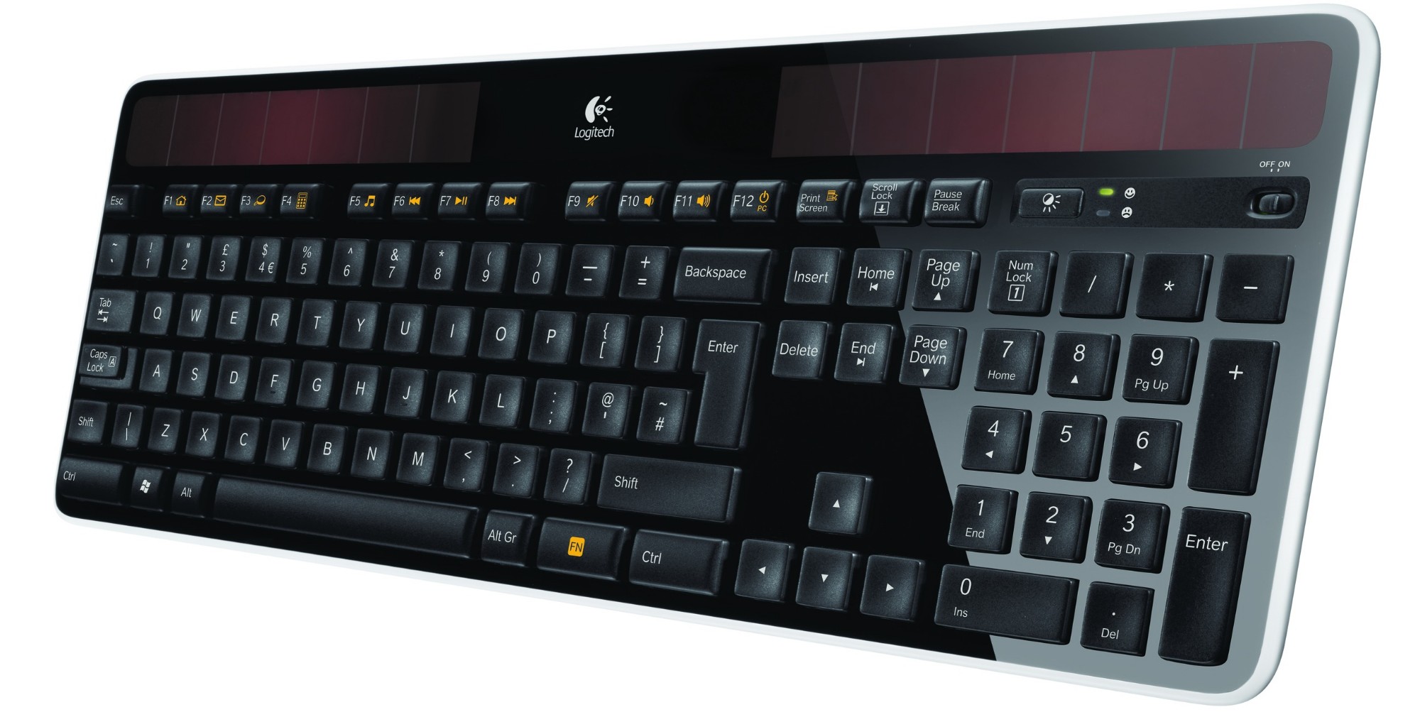 Logitech K750 keyboard RF Wireless AZERTY French Black