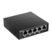 D-Link DGS-1005P Unmanaged L2 Gigabit Ethernet (10/100/1000) Power over Ethernet (PoE) Black