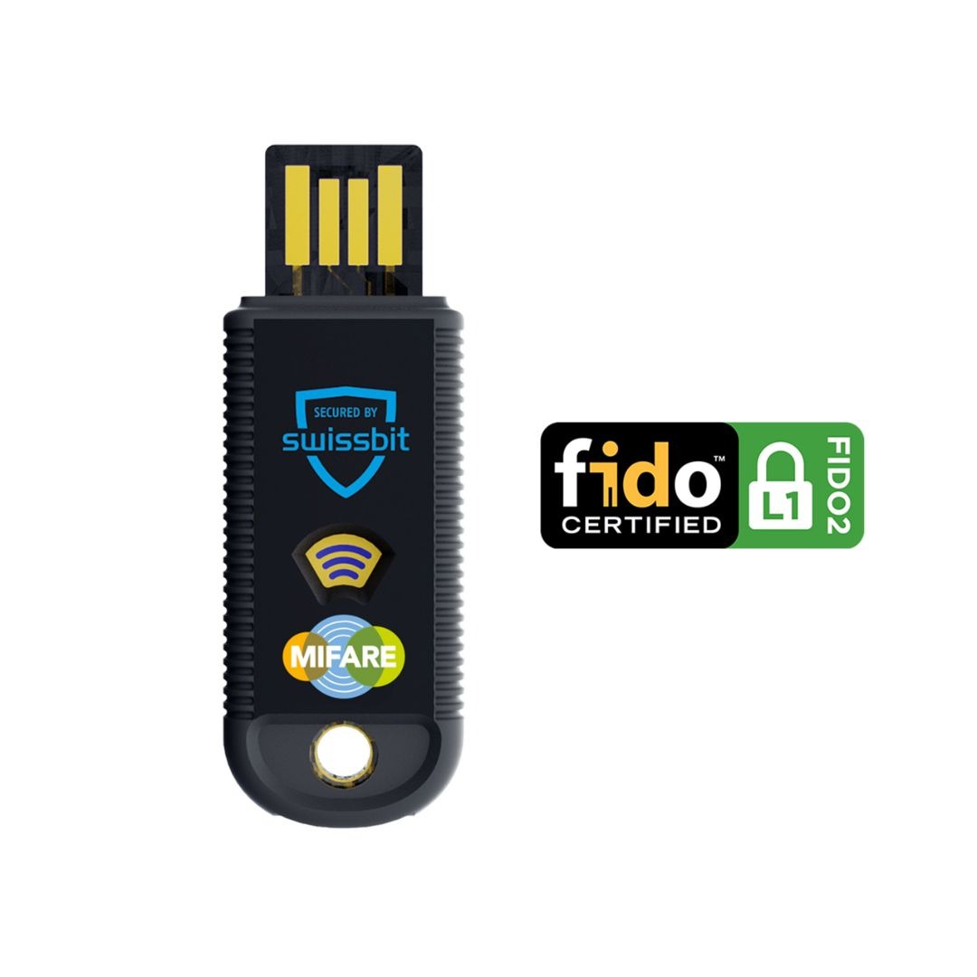 Swissbit iShield Key 1.1 FIDO2 MIF USB-A