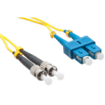 Axiom AXG100063 InfiniBand/fibre optic cable 1378" (35 m) SC ST OFNR Yellow