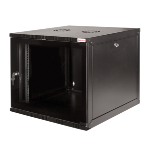 Photos - Server Component LogiLink W06A40B rack cabinet 6U Wall mounted rack Black 