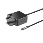 CoreParts MBXMS-AC0002UK power adapter/inverter Indoor 43 W Black