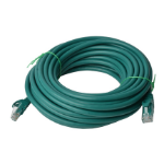 8WARE CAT6A Cable 20m - Green Color RJ45 Ethernet Network LAN UTP Patch Cord Snagless