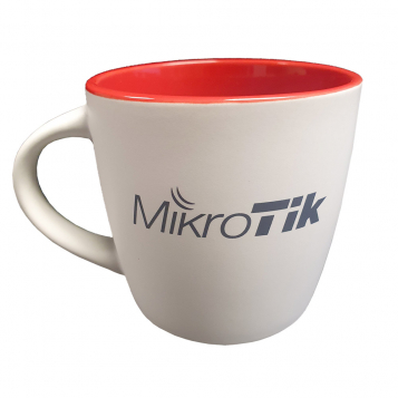 MTCP MIKROTIK Mug White/Red