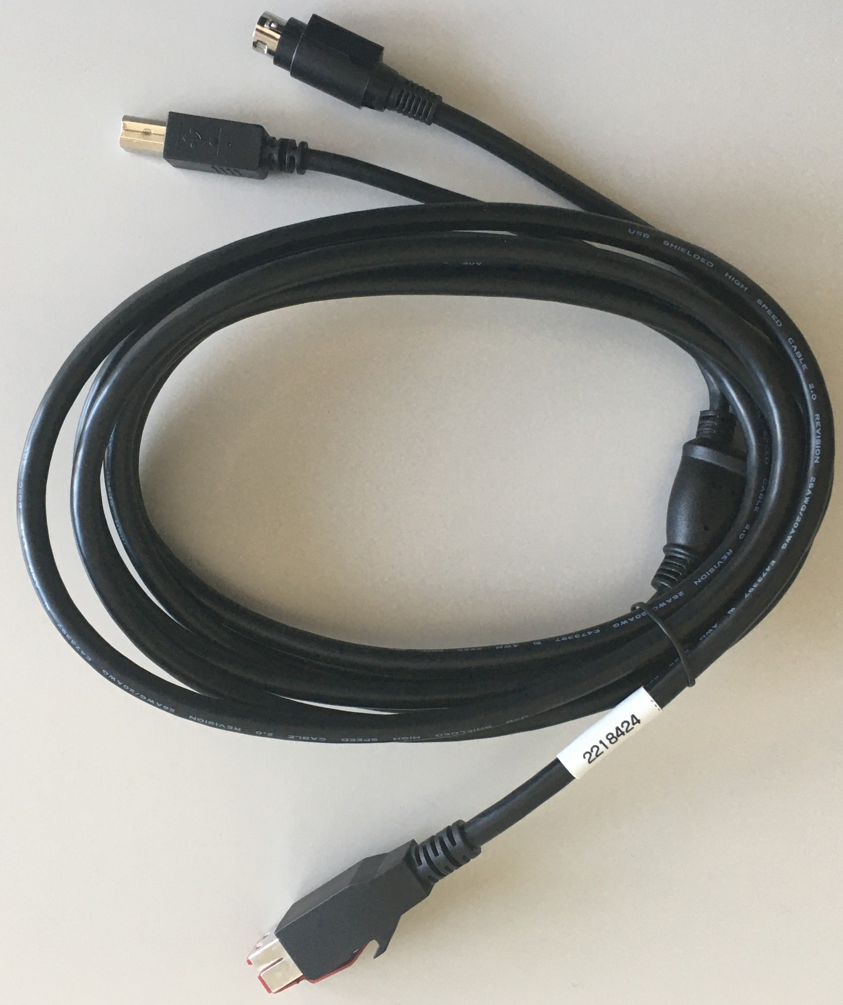 Epson PUSB Y cable: PWR-USB to USBB / 3PPP Cable 3.0m black