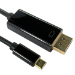 Cables Direct 1MTR USB TYPE C M - DISPLAYPORT