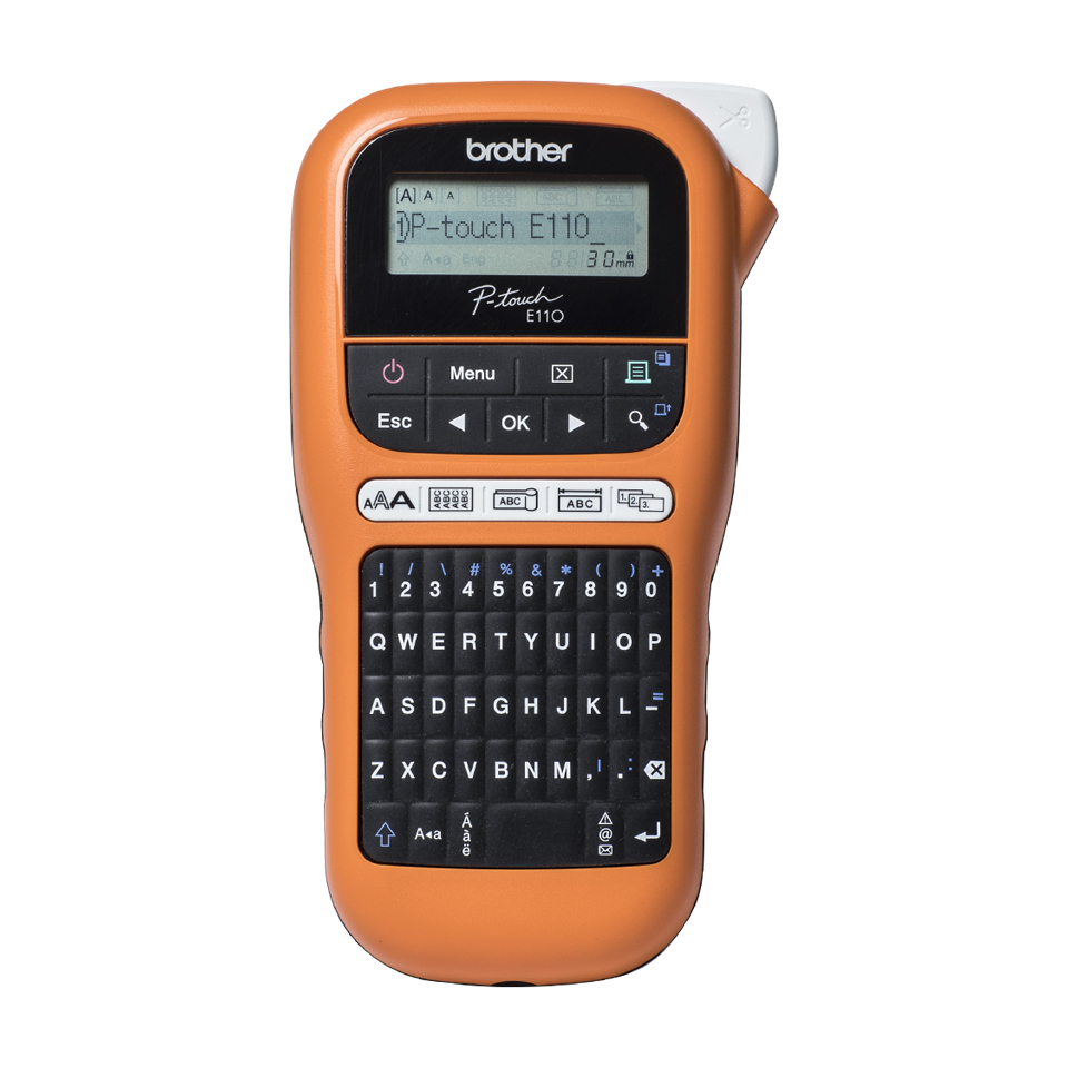 Image of Brother PT-E110VP label printer Direct thermal Colour 180 x 180...