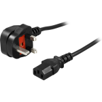 PowerWalker 91010029 power cable Black 1.8 m BS 1363 C13 coupler