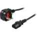 PowerWalker 91010029 power cable Black 1.8 m BS 1363 C13 coupler