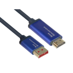 Alcasa 4860-SF050B video cable adapter 5 m DisplayPort HDMI Blue