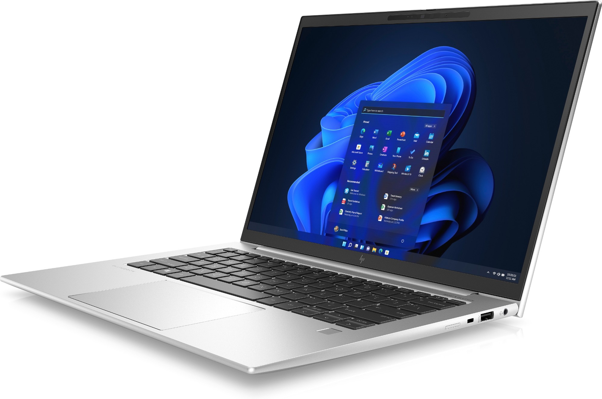 HP EliteBook 840 G9 Laptop 35.6 cm (14") WUXGA Intel® Core i5 i5-1235U 8 GB DDR5-SDRAM 256 GB SSD Wi-Fi 6E (802.11ax) Windows 11 Pro Silver