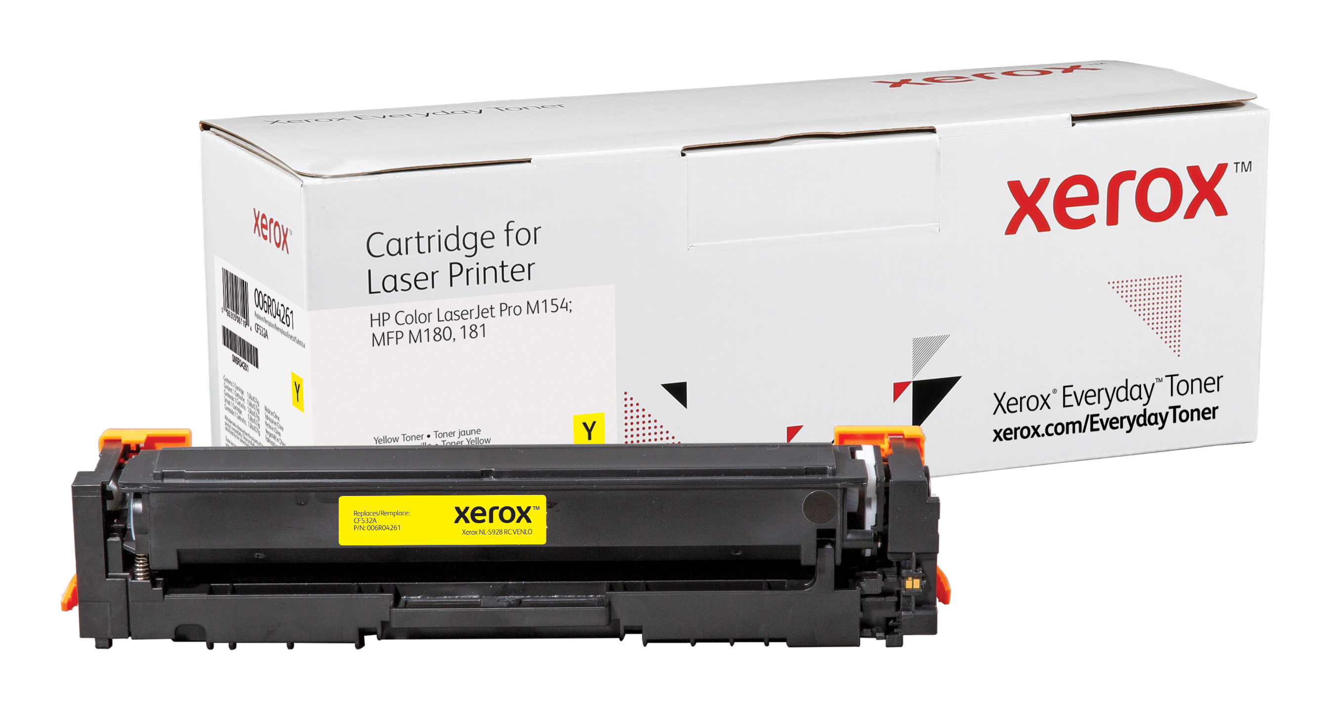 Image of Xerox 006R04261 Toner cartridge yellow, 900 pages (replaces HP...