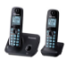 Panasonic KX-TG4112ME Teléfono DECT Identificador de llamadas Negro