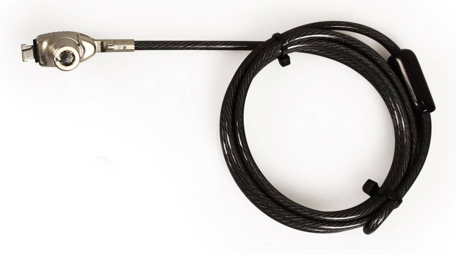 PORT Connect 901224 cable lock Black, Silver 2 m