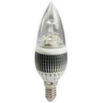 YYC LED E14 3.5W frosted candle WW 210 lumens