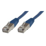 Microconnect Rj-45/Rj-45 Cat6 0.5m networking cable Blue F/UTP (FTP)
