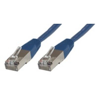Image of Microconnect Rj-45/Rj-45 Cat6 0.5m networking cable Blue F/UTP (FTP)