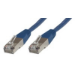 Microconnect Rj-45/Rj-45 Cat6 0.5m networking cable Blue F/UTP (FTP)