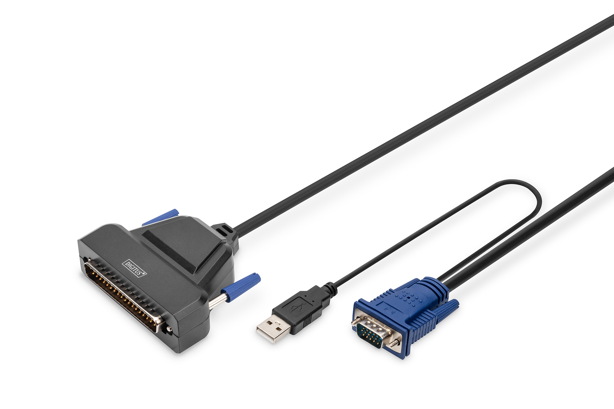 Digitus Modular KVM switch. single port