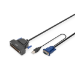 Digitus Modular KVM switch, single port
