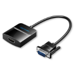 Vention ACNBD video cable adapter 0.5 m VGA (D-Sub) HDMI + Micro-USB + 3.5mm Grey