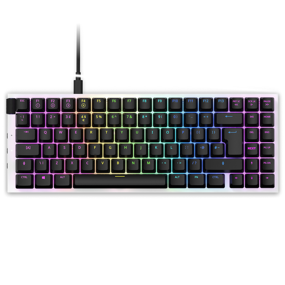 Function MiniTKL keyboard Universal USB QWERTY UK English White