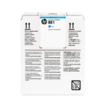 HP 881 cyaan Latex inktcartridge, 5 liter
