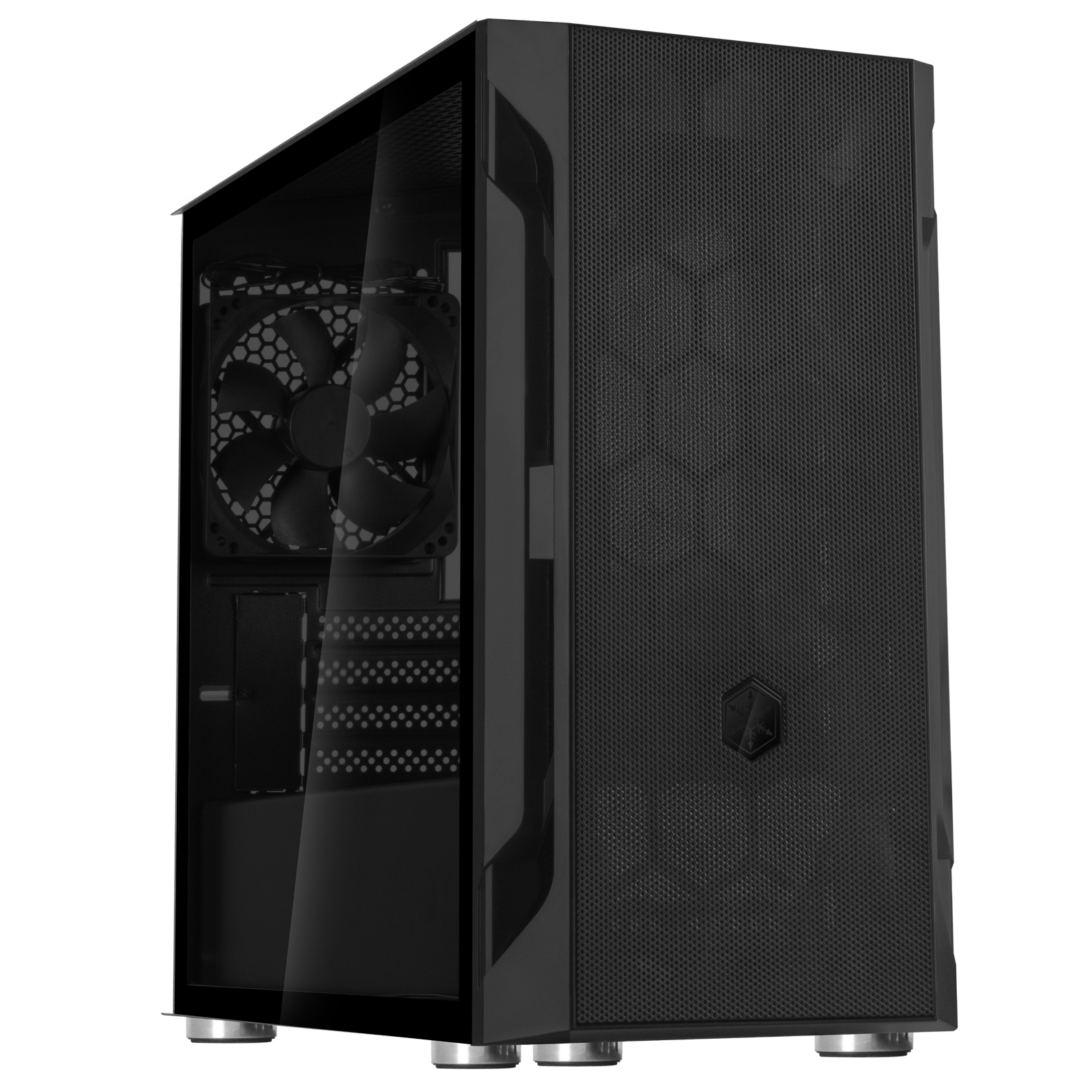 Image of Silverstone FARA H1M Micro Tower Black