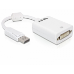 DeLOCK 61765 video cable adapter 0.125 m DisplayPort DVI-I White