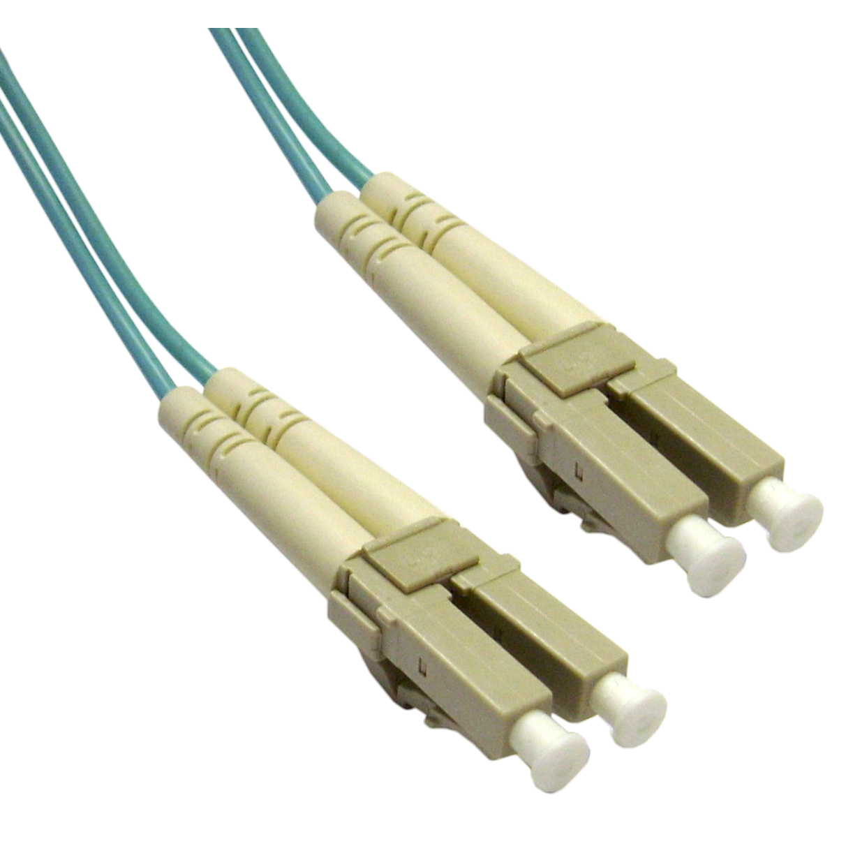 ADD-LC-LC-6M5OM4 ADDON NETWORKS 6m LC (Male) to LC (Male) Aqua OM4 Duplex Fiber OFNR (Riser-Rated) Patch Cable