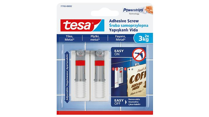Image of TESA 77765 - Tape - White - Blister - 2 pc(s)