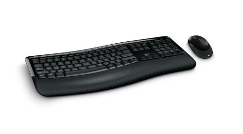 Microsoft Wireless Comfort Desktop 5050 keyboard RF Wireless QWERTY Black
