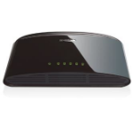 D-Link DES-1005D Unmanaged Fast Ethernet (10/100) Zwart